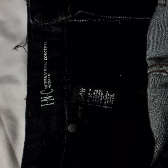 🔴𝗕𝗢𝗚𝗢🔴size 24w international concepts woman womens jeans - Picture 9 of 16